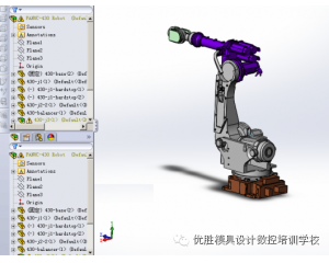 【产品】FANUC-430工业机械臂3D设计模型(STEP格式)